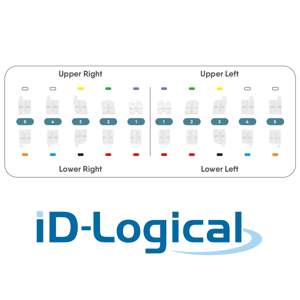 iD-Logical LUCEM Ceramic Aesthetic Brackets - Roth Technique with hooks - Image 2