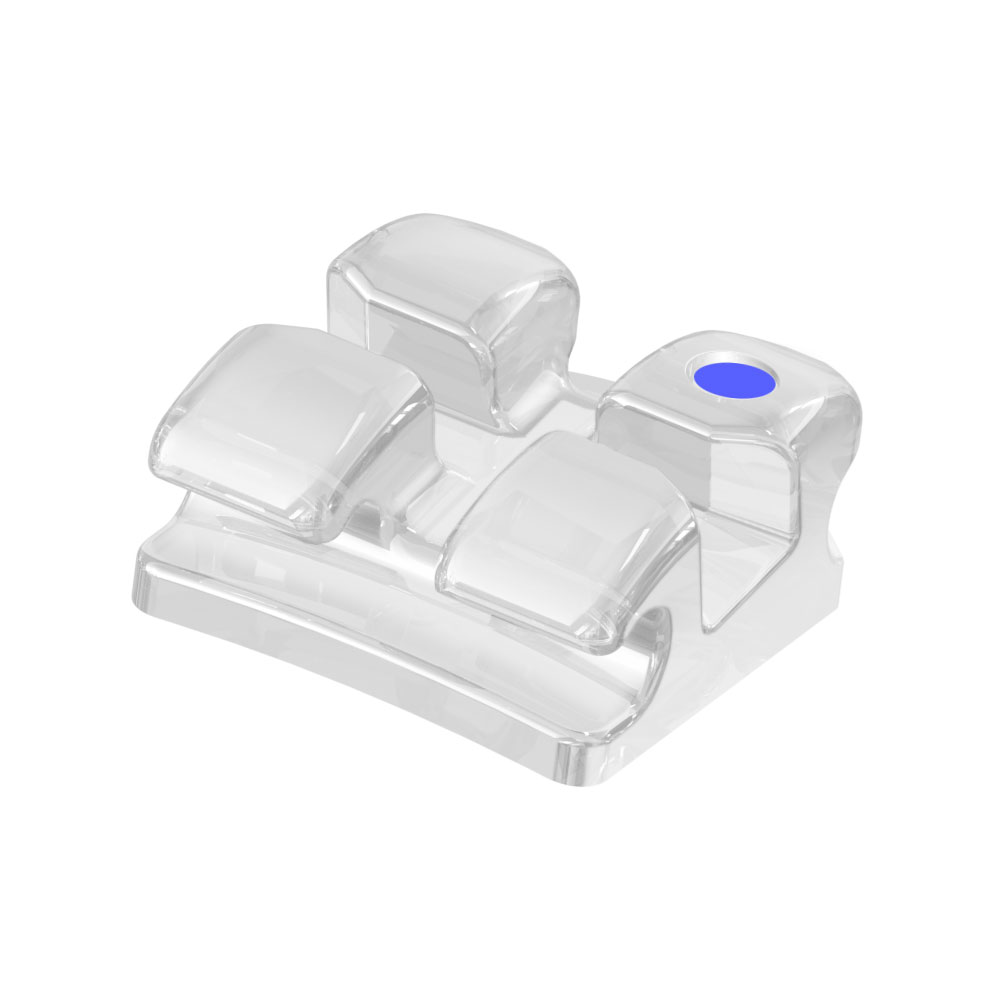 iD-Logical LUCEM Ceramic Aesthetic Brackets - Roth Technique with hooks - Image 3
