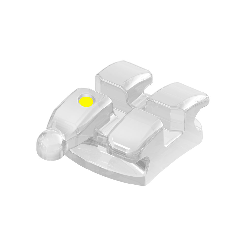 iD-Logical LUCEM Ceramic Aesthetic Brackets - Roth Technique with hooks - Image 4