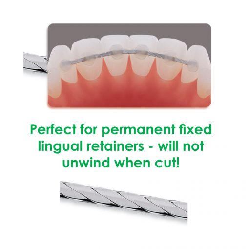 Braided Lingual Retainer Wire