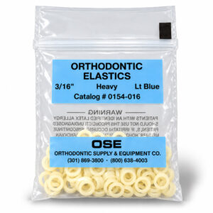 Alternative view of Natural Latex Intraoral Elastics - Patient Pre-packs