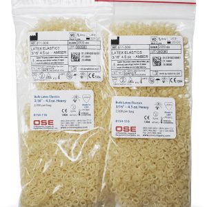 Natural Latex Intraoral Elastics - Bulk Packs
