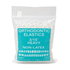 Alternative view of LATEX FREE Clear Intraoral Elastics