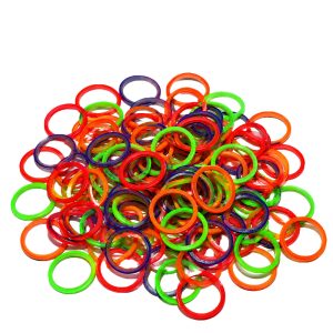 Alternative view of Fun-tastic Fluorescent Intraoral Latex Elastics - Patient Pre-packs