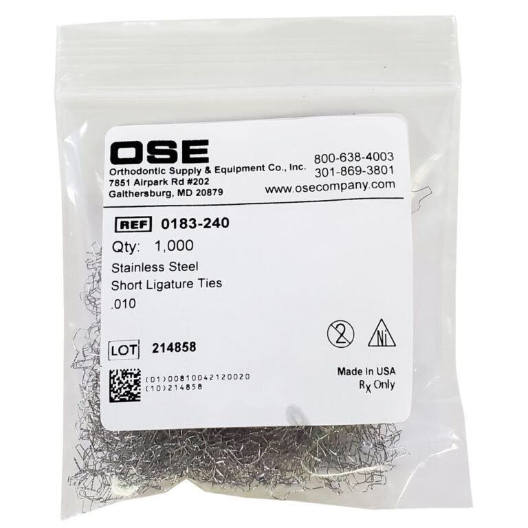 Short Twisted Preformed Ligature Ties Orthodontic Supply & Equipment Company