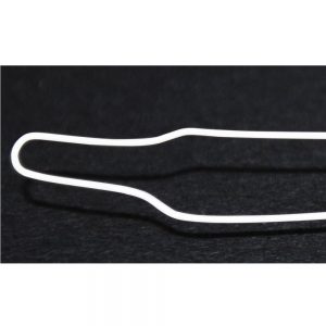 Micro White Aesthetic Coated Ligature Ties