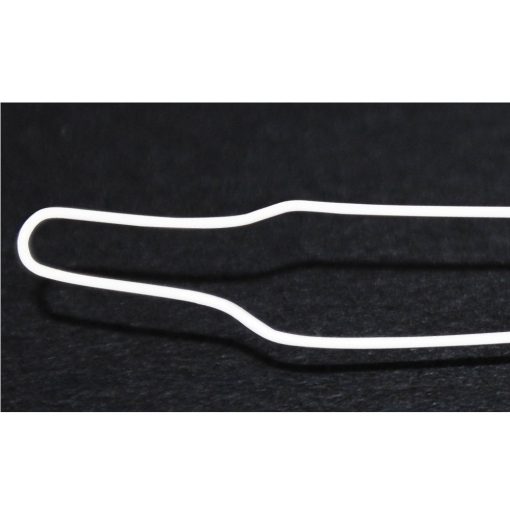 Micro White Aesthetic Coated Ligature Ties