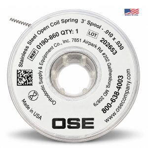 Stainless Steel Open Coil Spring