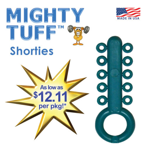 Mighty Tuff Bracket Ties - Shorties