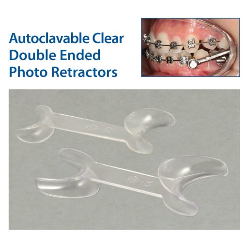 thumbnail image 2 of Double-Ended Cheek Retractor | Stainless Steel Dental Instrument | Orthodontics 2 of 5