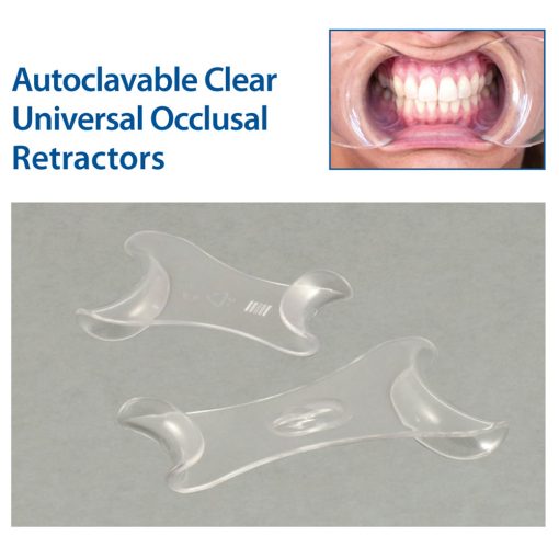 Autoclavable Clear Universal Occlusal Retractors