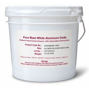 Pure Blast White Aluminum Oxide