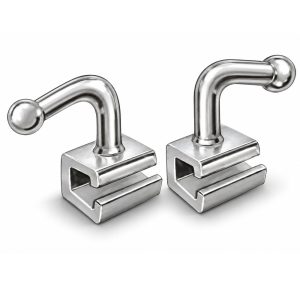 Crimpable Curved Ball Hook & Stop