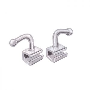 Crimpable Curved Ball Hook & Stop