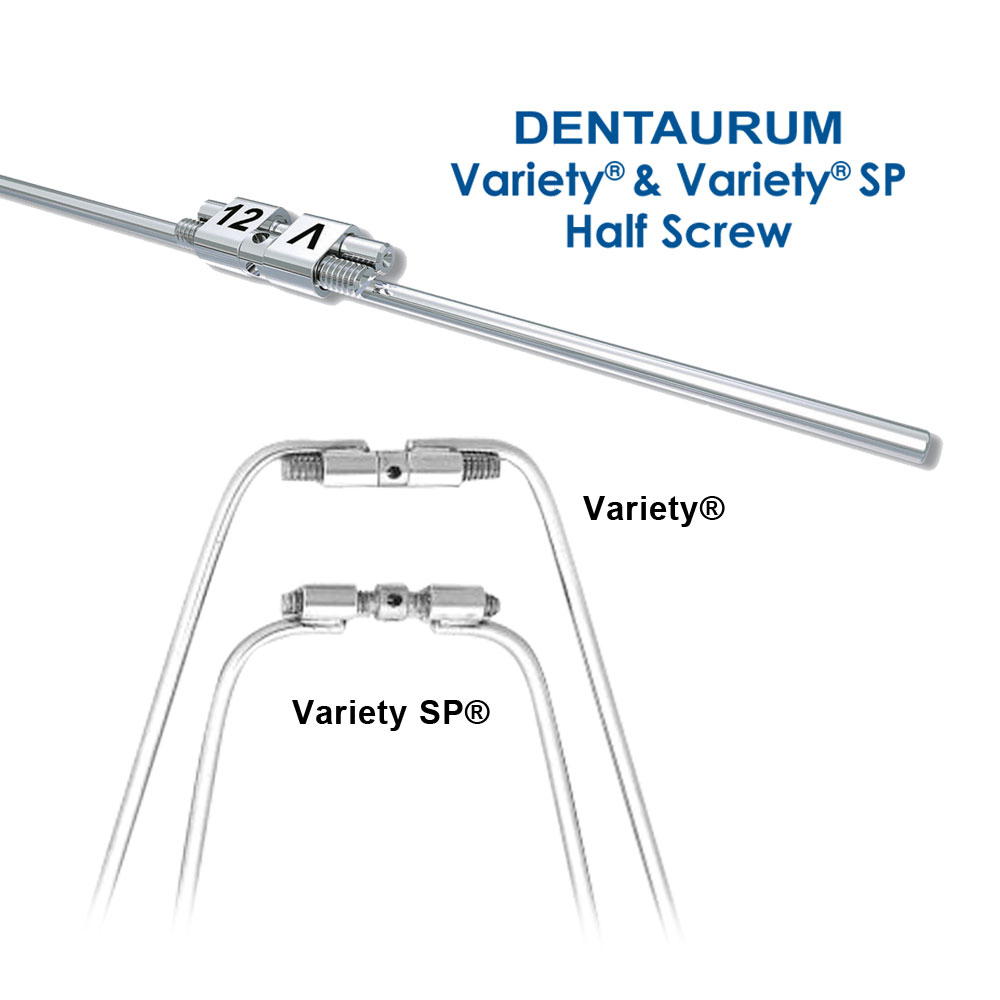 Dentaurum Variety® & Variety® SP Half Screw Orthodontic Supply