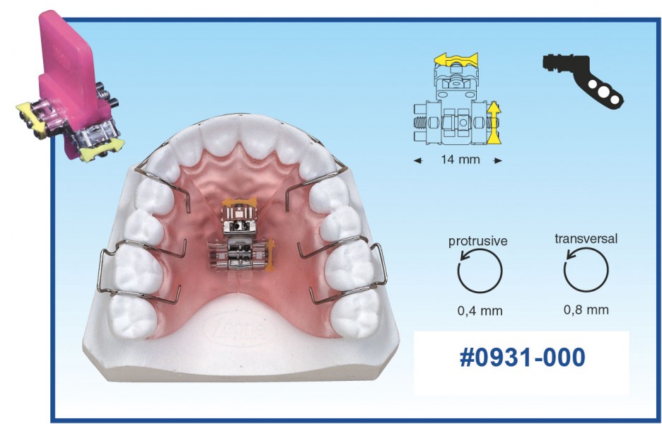 Leone Expansor Series Screws Acrylic Orthodontic Supply & Equipment