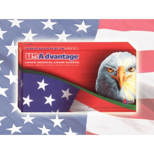 USAdvantage Latex Disposable Gloves