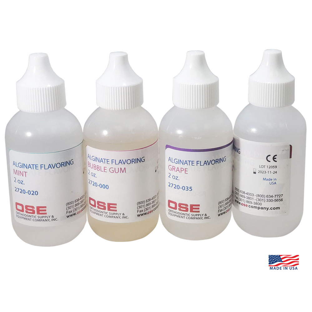 Alginate Flavoring – Orthodontic Supply & Equipment Company