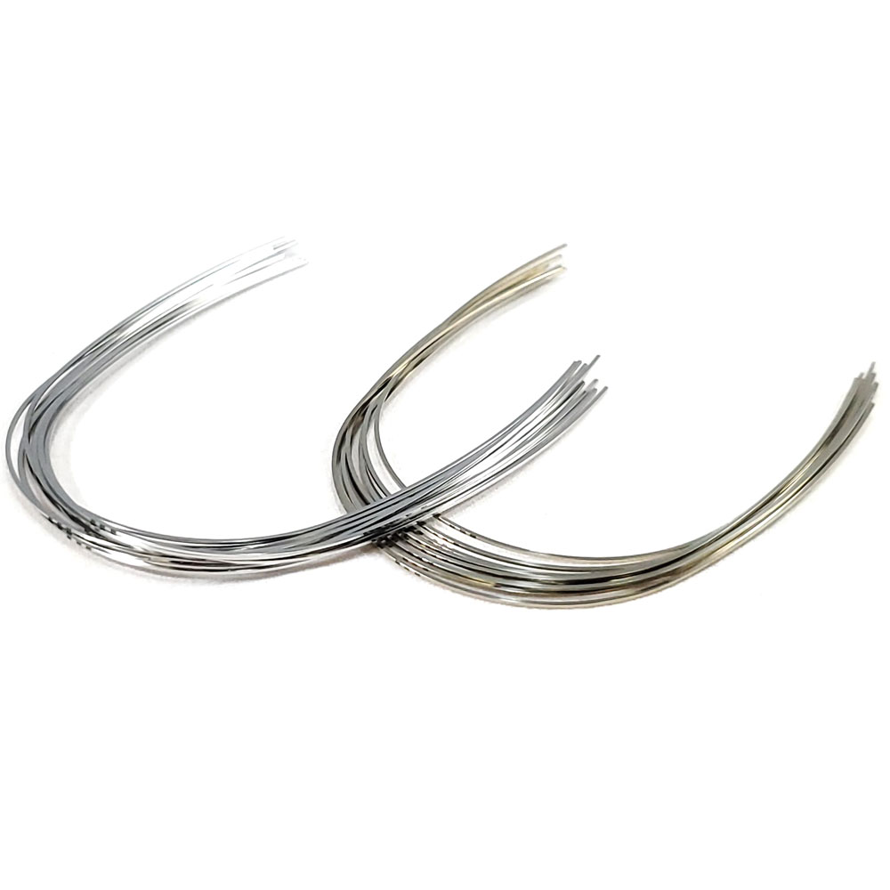 Dental Orthodontic Archwires, Stainless Steel Archwires,Round or  Rectangular,Square/Ovoid/Natural,For Teeth Brackets