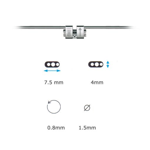 Torko Mini Body Expansor Screw with Muscle Thread - Image 2