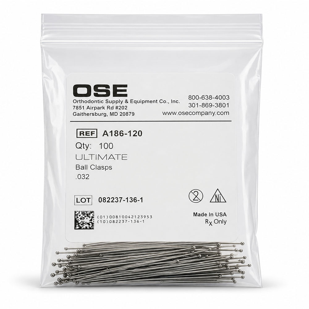 Ultimate Ball Clasps – Orthodontic Supply & Equipment Company