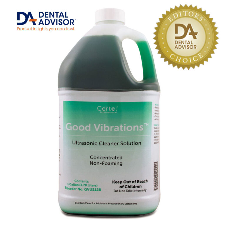 Good Vibrations Concentrated Ultrasonic Cleaner Solution Orthodontic