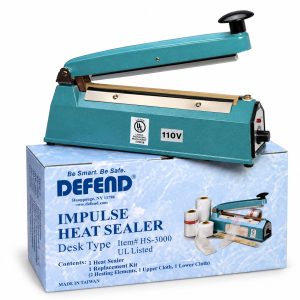 Alternative view of Heat Sealer and Sterilization Tubing