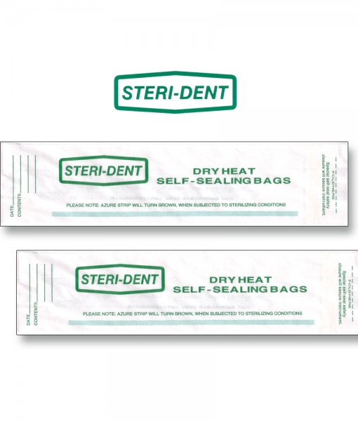 SteriDent Dry Heat SelfSealing Sterilization Bags Orthodontic Supply & Equipment Company