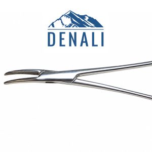 DENALI Plain Tip Mosquito Hemostat - Curved