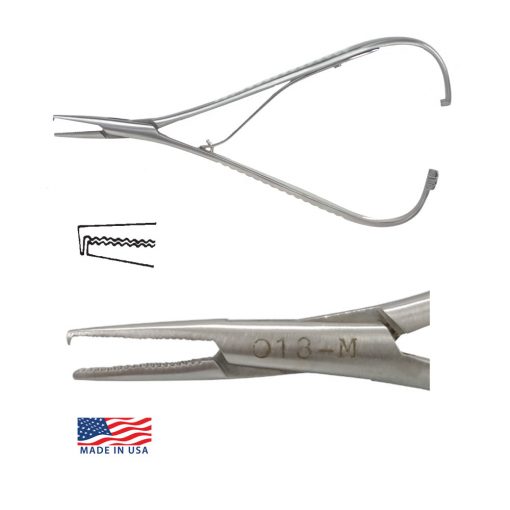Orthopli Mathieu Elastics Inserting Plier with Hook Tip (#018-M)