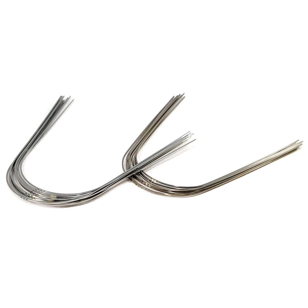 thumbnail image 2 of Dental Orthodontic Arch Wires – Rectangular Stainless Steel, Ovoid Form (10pcs) 2 of 6