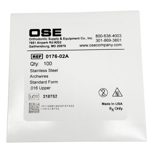 Stainless Steel Archwire - Standard Form Round - Image 2