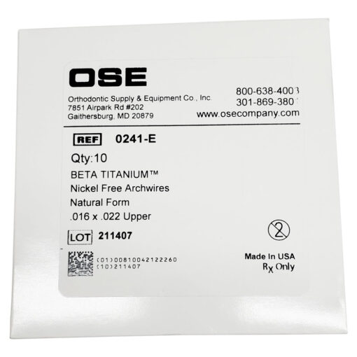 BETA TITANIUM Nickel-Free Archwire - Image 2