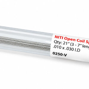 Nickel Titanium Open Coil Springs - 7" Lengths - Image 2