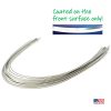 Micro White Aesthetic Super Elastic Nickel Titanium Archwire