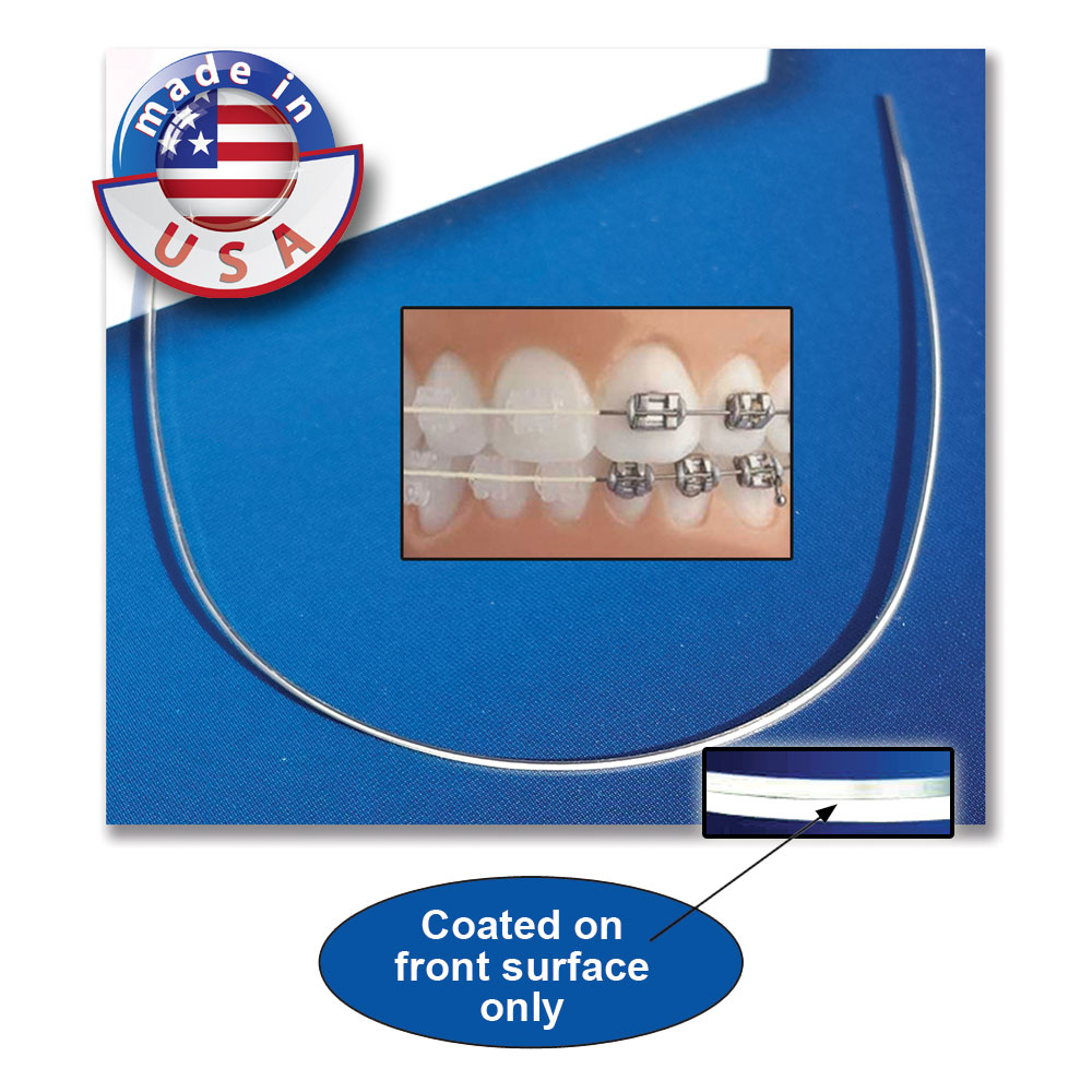 Micro White™ Super Elastic Nickel Titanium Archwire Round