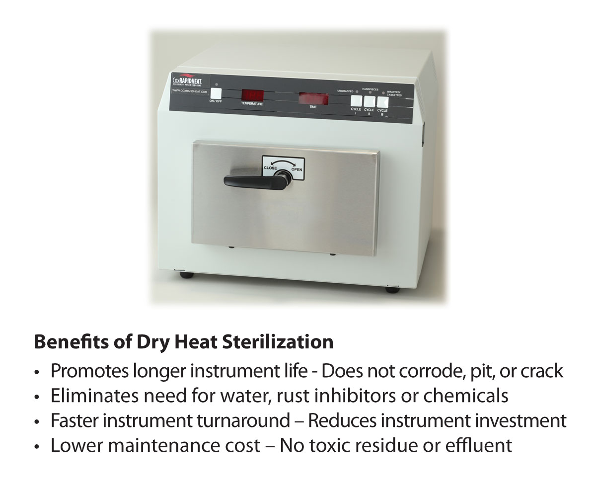 Cox RAPIDHEAT High Velocity Hot Air Sterilizer Orthodontic Supply