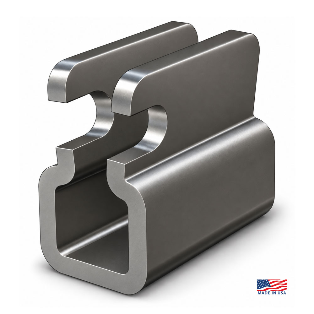 Diamond Crimp Tie Backs